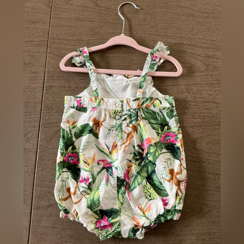 Janie and Jack tropical romper - Picture 2 of 3